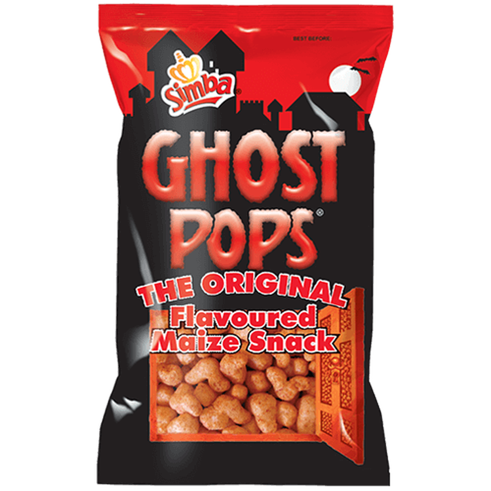 Simba Ghost Pops Original Maize Snack 100g