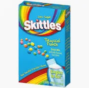 Singles To Go Skittles Tropical Punch Drink Mix 15.6g (6 Sticks)