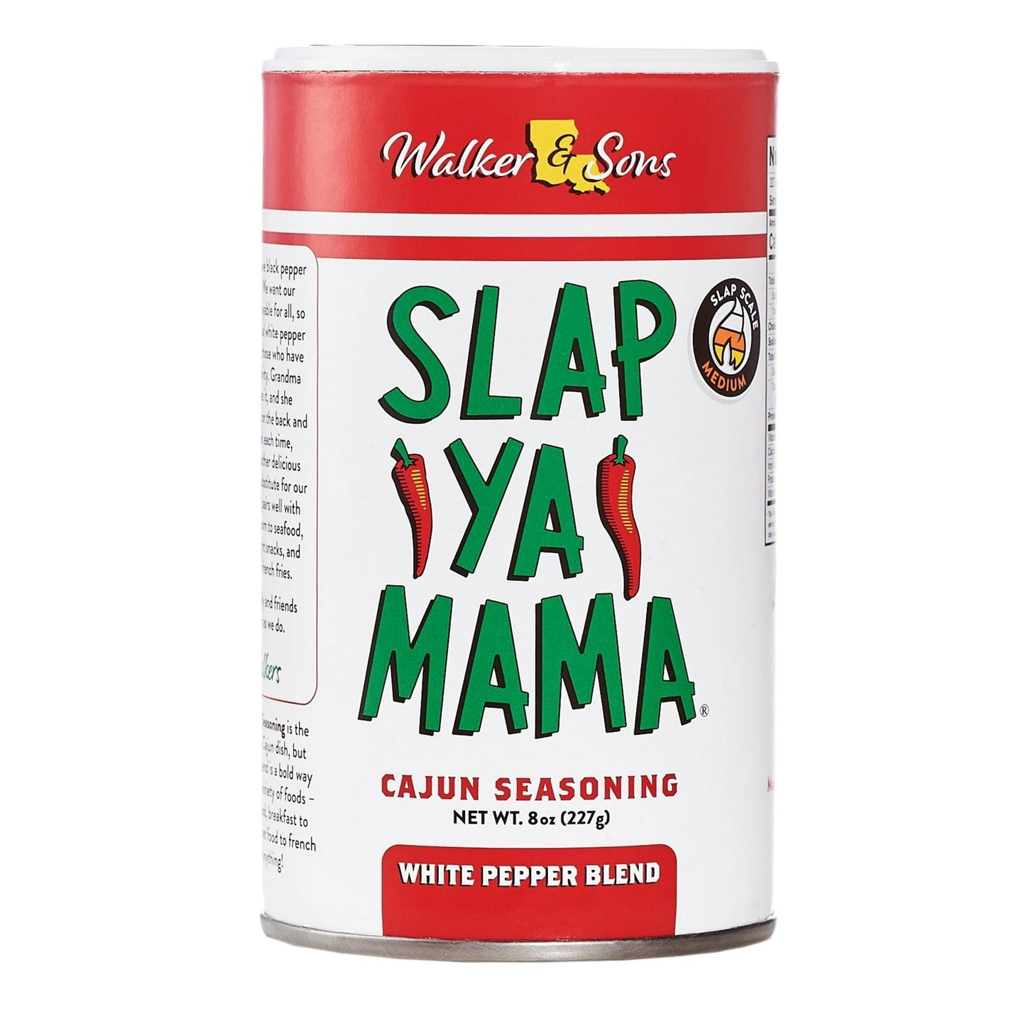 Slap Ya Mama White Pepper Blend Cajun Seasoning 226g