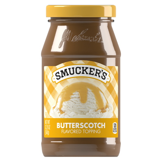 Smucker's Butterscotch Flavoured Topping 347g (Best Before Date:- 19/Sep/2025)