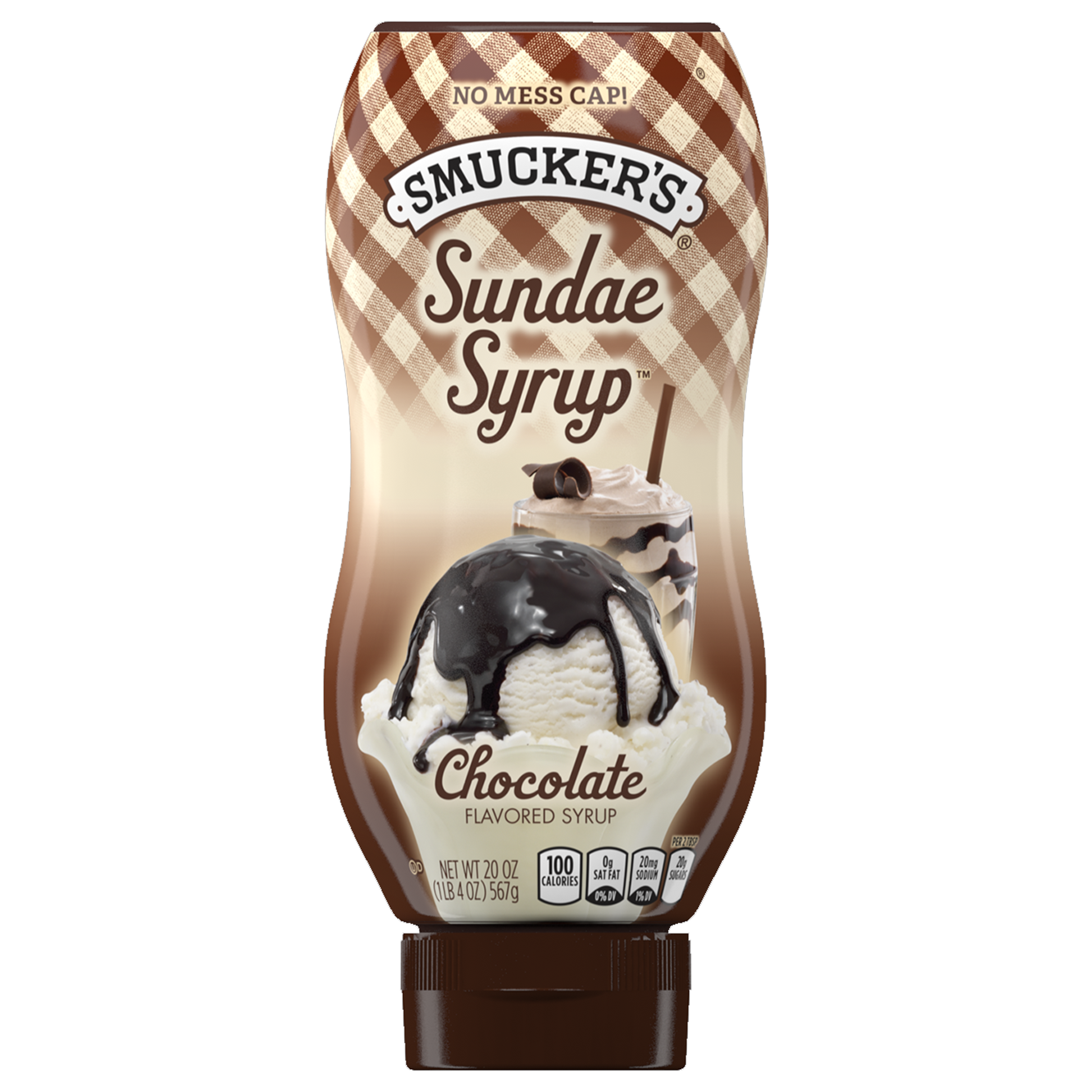 Smucker's Sundae Chocolate Flavoured Syrup 567g (Best Before Date:-Oct/2026)