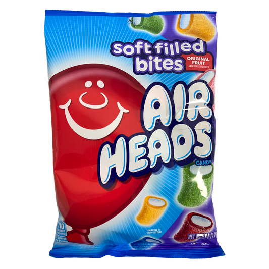 Airheads Soft Filled Original Fruit Bites 170g (Best Before : May 2026)