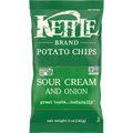 Kettle Brand Sour Cream and Onion Potato Chips 141g (Best Before Date 14/09/2024)