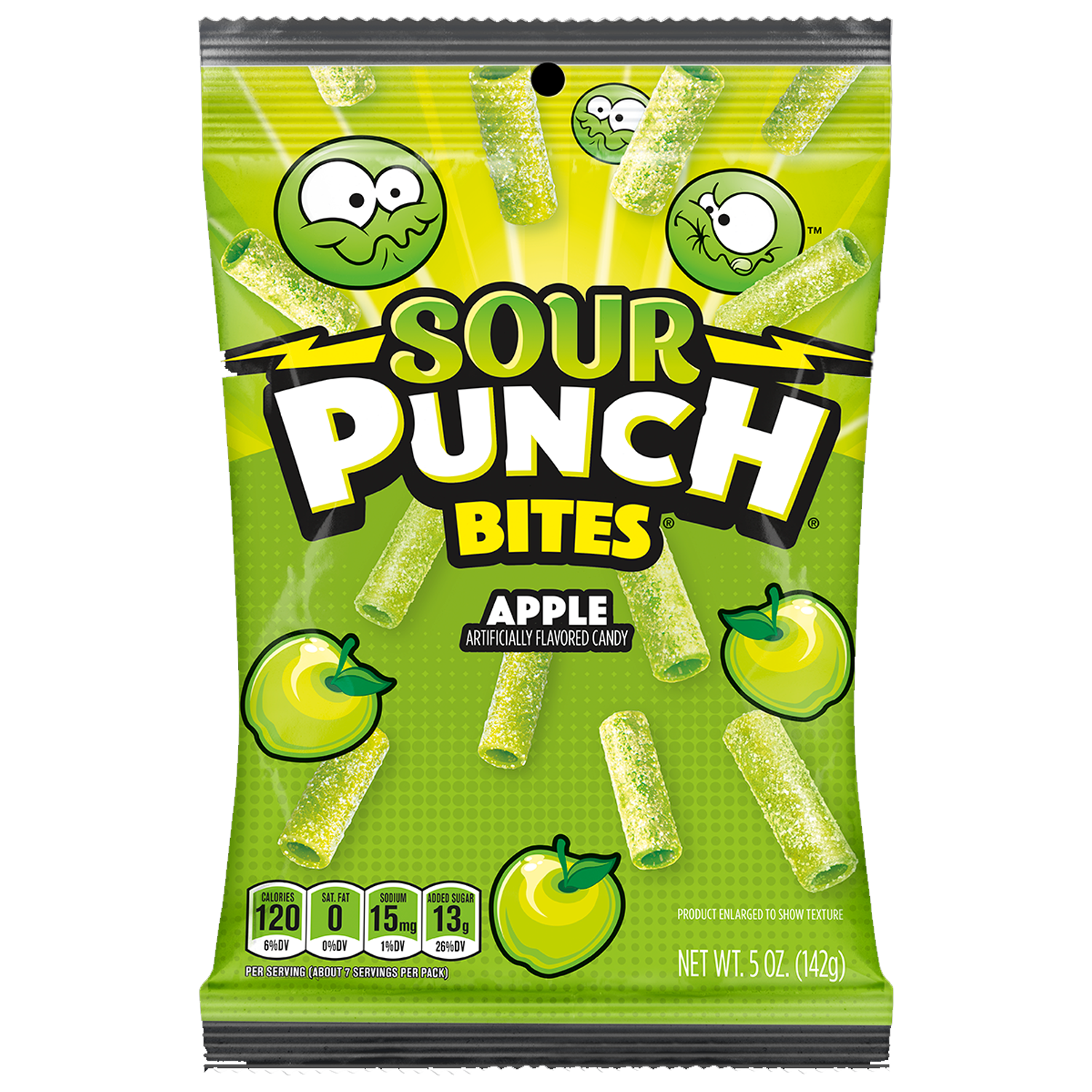 Sour Punch Radiant Red Bites 141g (Best Before : 02 June 2026)