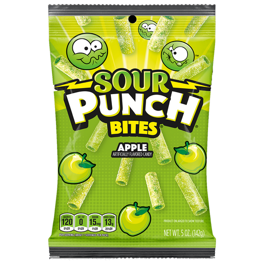 Sour Punch Radiant Red Bites 141g (Best Before : 02 June 2026)