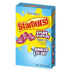 Singles To Go Starburst Fruit Punch Drink Mix 16.7g (6 Sticks)