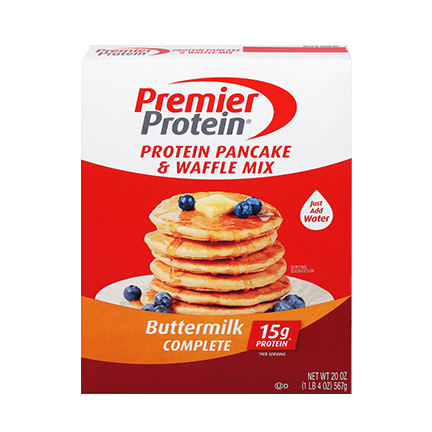 Premier Protein Buttermilk Protein Pancake & Waffle Mix 567g (best before May 26)