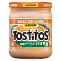 Tostitos Medium Salsa Con Queso 425.2g (orange top)