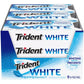 Trident White Peppermint Sugar Free Gum, 16 Count (Pack of 9) (Best Before : 20 May 2025)