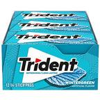 Trident Wintergreen Sugar Free Gum (Best Before : 17 July 2026)