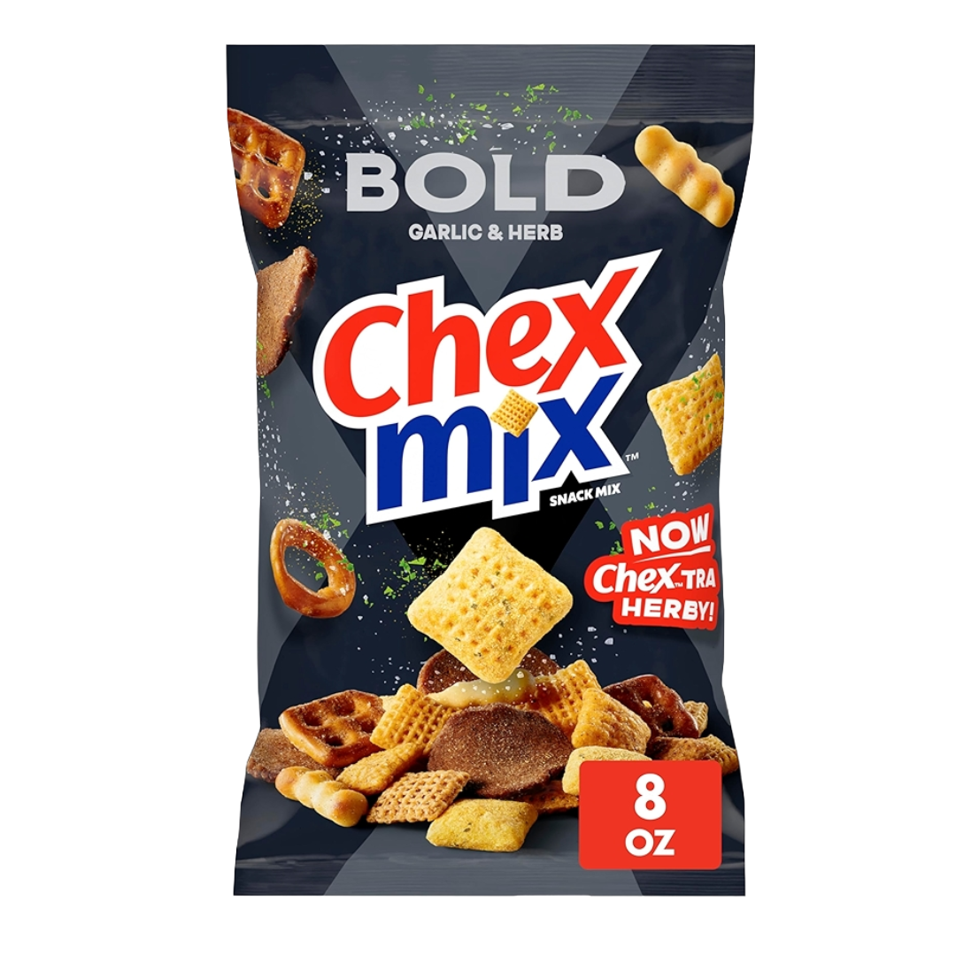 Chex Mix Savoury Bold Garlic And Herb 226g