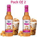 Sugar Free Salted Caramel Syrup (Pack Of 2 Bundle)