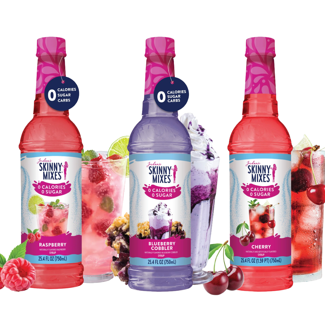 Raspberry | Blueberry Cobbler | Cherry - Fruity Trio Bundle