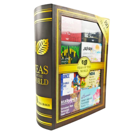 Teas of The World 80ct | Global Tea Assortment Gift