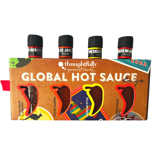 Global Hot Sauces to Go 4ct