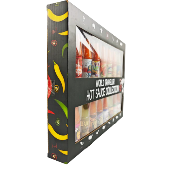 World Traveller Hot Sauce Collection (15ct) | Global Flavours in One Box