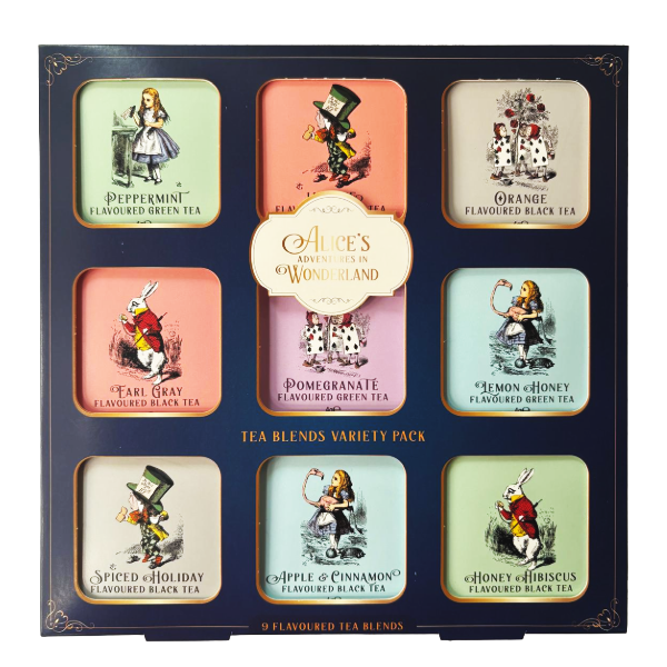 Alice's Adventure in Wonderland Tea Blends Variety Pack 9ct GIFT SET