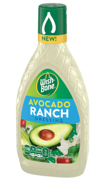 Wish Bone Avocado Ranch Dressing 444ml