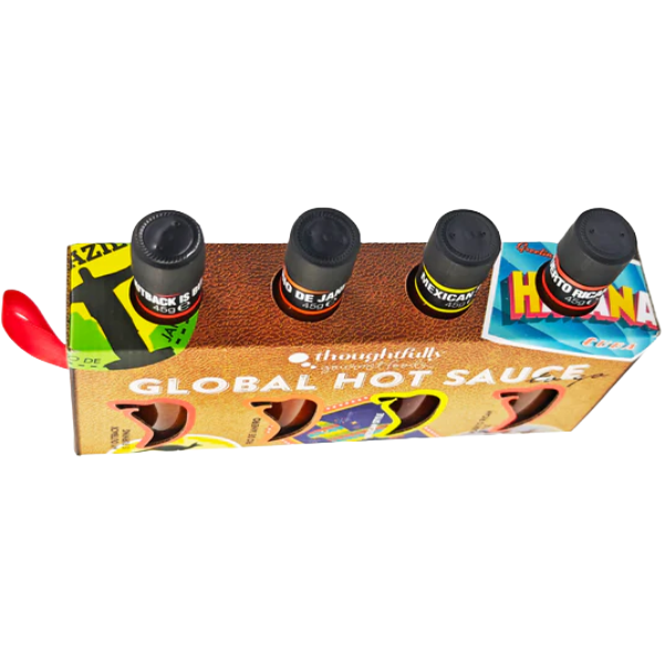 Global Hot Sauces to Go 4ct