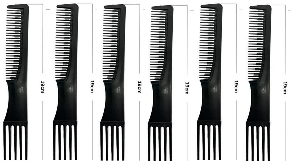 CORNAIR Hair Styling Comb (Pack of 6)