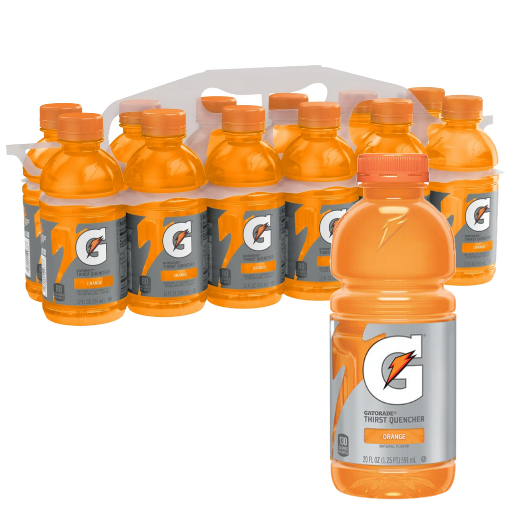 Gatorade Thirst Quencher Orange Sports Drink 591ml (Pack of 12)
