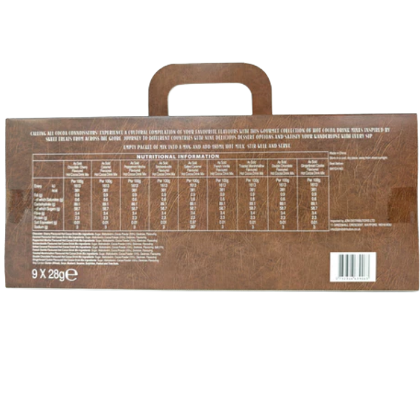 The Cocoa Traveller Gourmet Collection 9ct (Best Before Date November 2026)