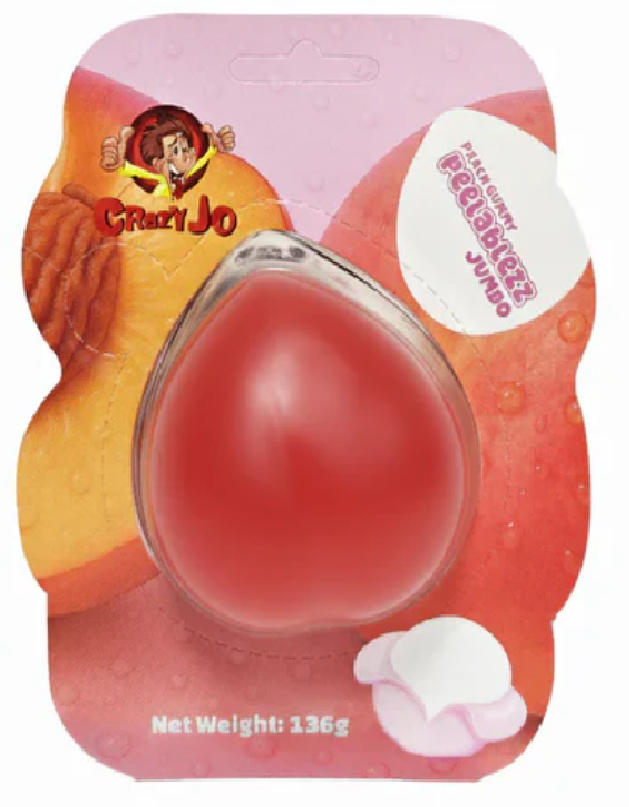 Crazy Jo Gummy Peelablezz Jumbo 136g | Trending Gummy Candy | Choose Your Flavour