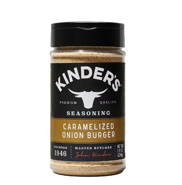 Kinder's Seasoning Caramelized Onion Burger 176g