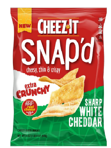 Cheez it Snap'd White Cheddar 212g (Best Before : 19 April 2026)
