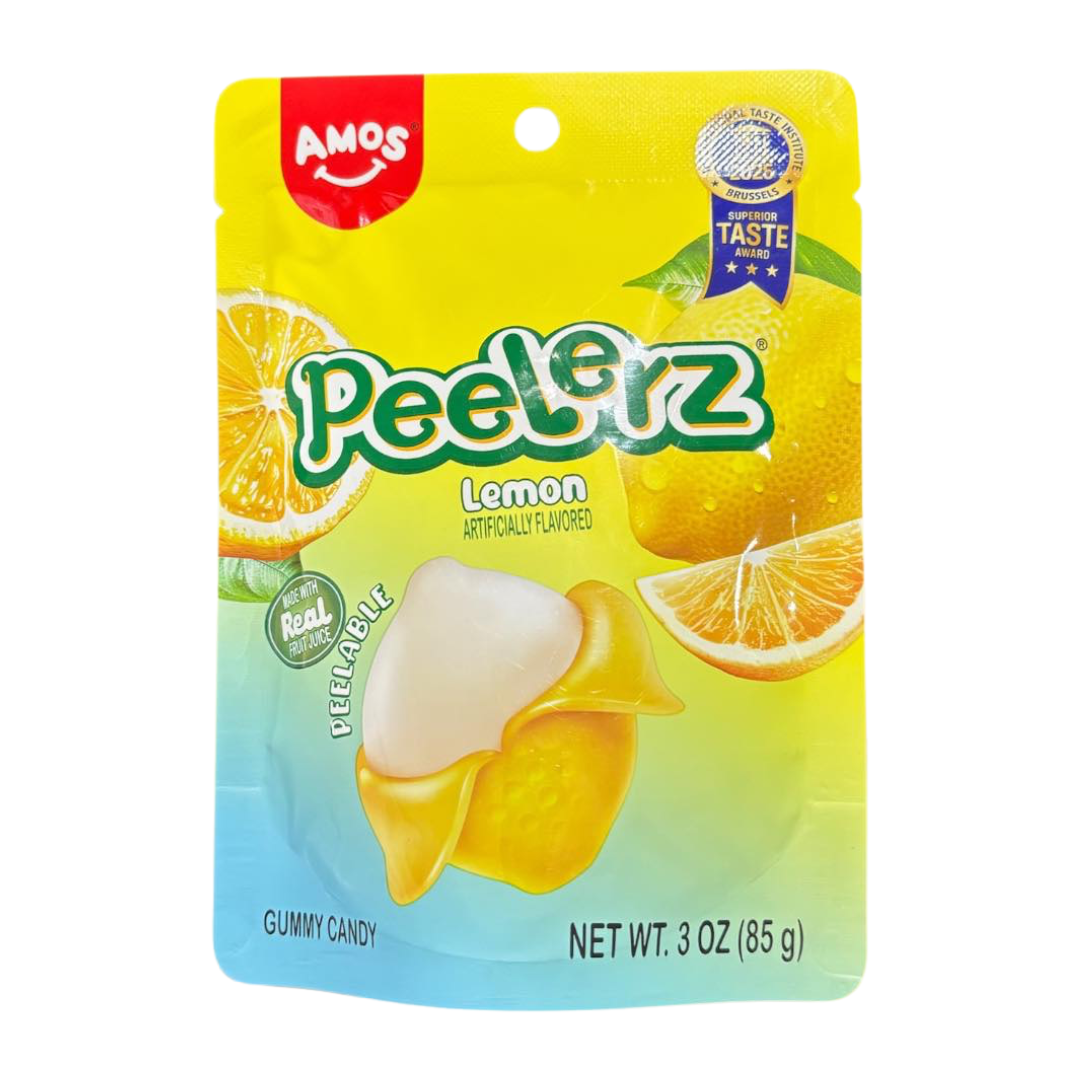 Amos Peelerz Lemon 85g(Best Before Date September 2026)
