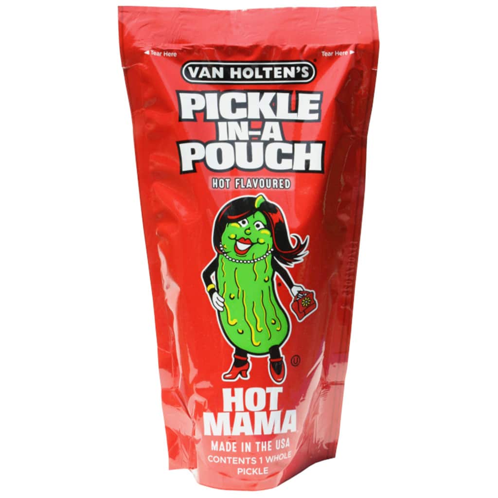 Van Holten's Pickle In A Pouch Hot Mama 306g