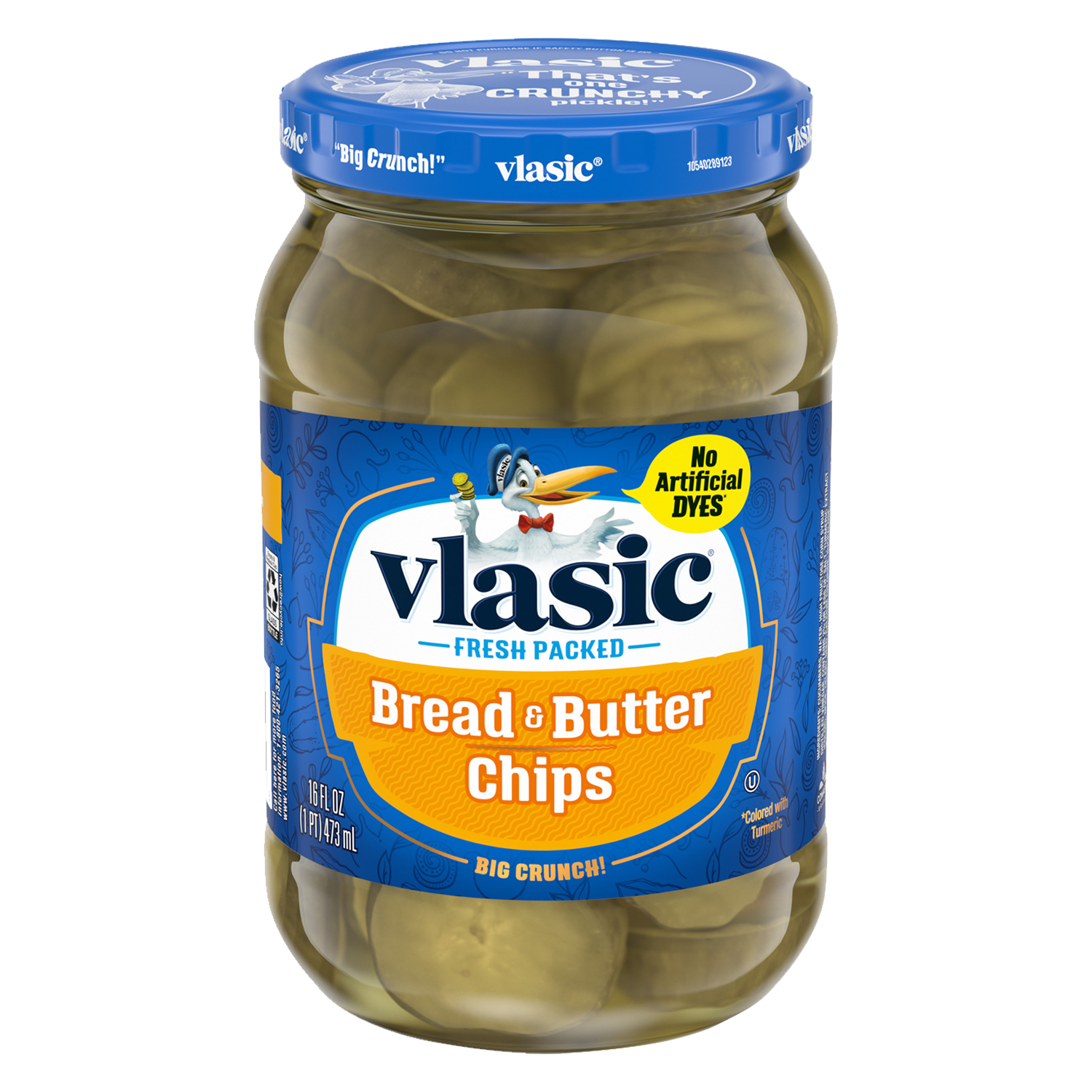 Vlasic Fresh Packed Bread & Butter Pickle Chips 473ml