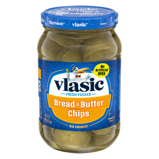 Vlasic Fresh Packed Bread & Butter Pickle Chips 473ml (Best Before 04/2025)