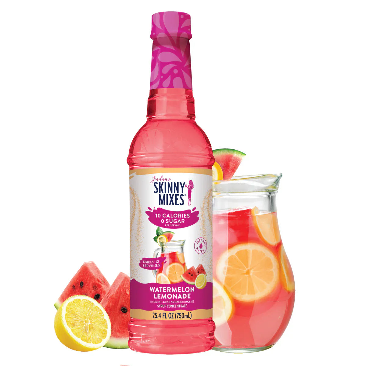 Skinny Sugar Free Watermelon Lemonade Syrup 750ml