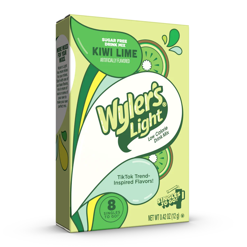 Wyler's Light WaterTok Fun Singles To Go | TIkTok Trend Inspired Flavors | Caffeine Free, On-The-Go