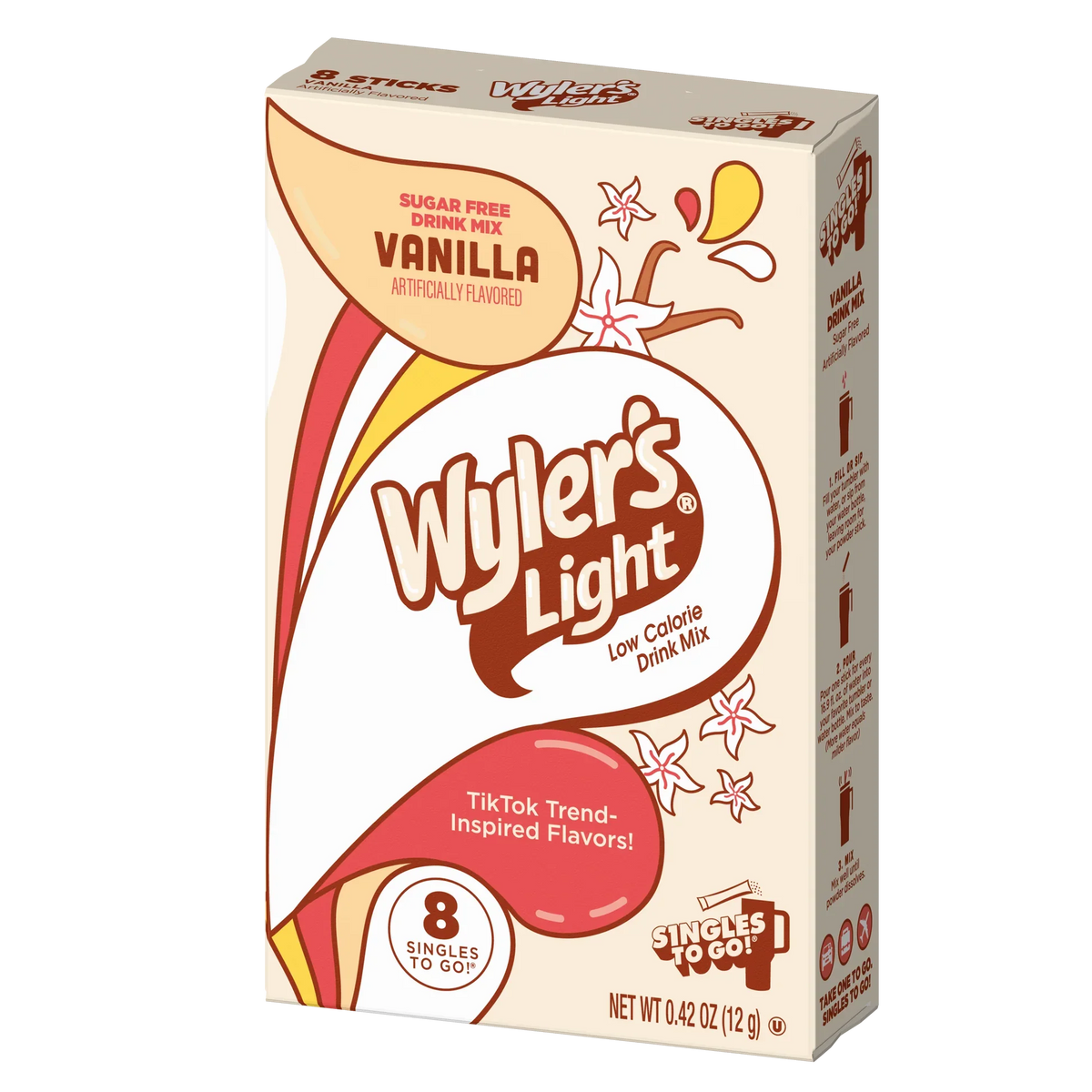 Wyler's Light WaterTok Fun Singles To Go | TIkTok Trend Inspired Flavors | Caffeine Free, On-The-Go