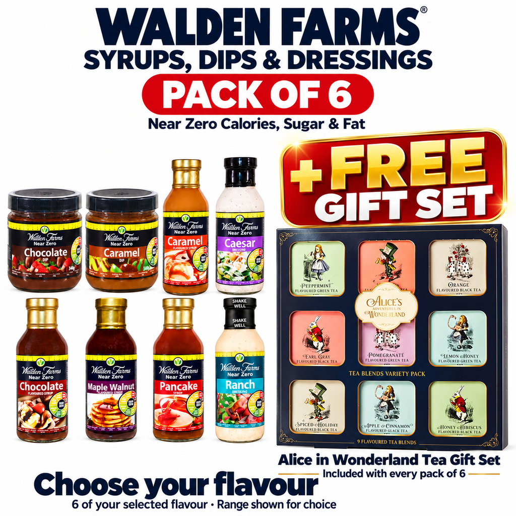 Walden Farms Near Zero Calories | Choose Your 6 & Get a Free Gift Set!