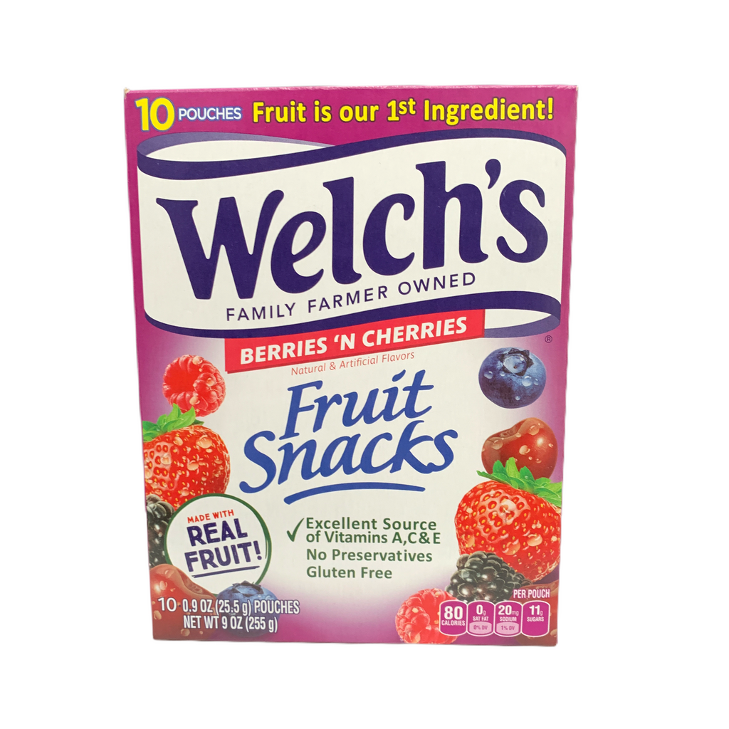 Welch's Berries 'n Cherries Fruit Snacks 227g