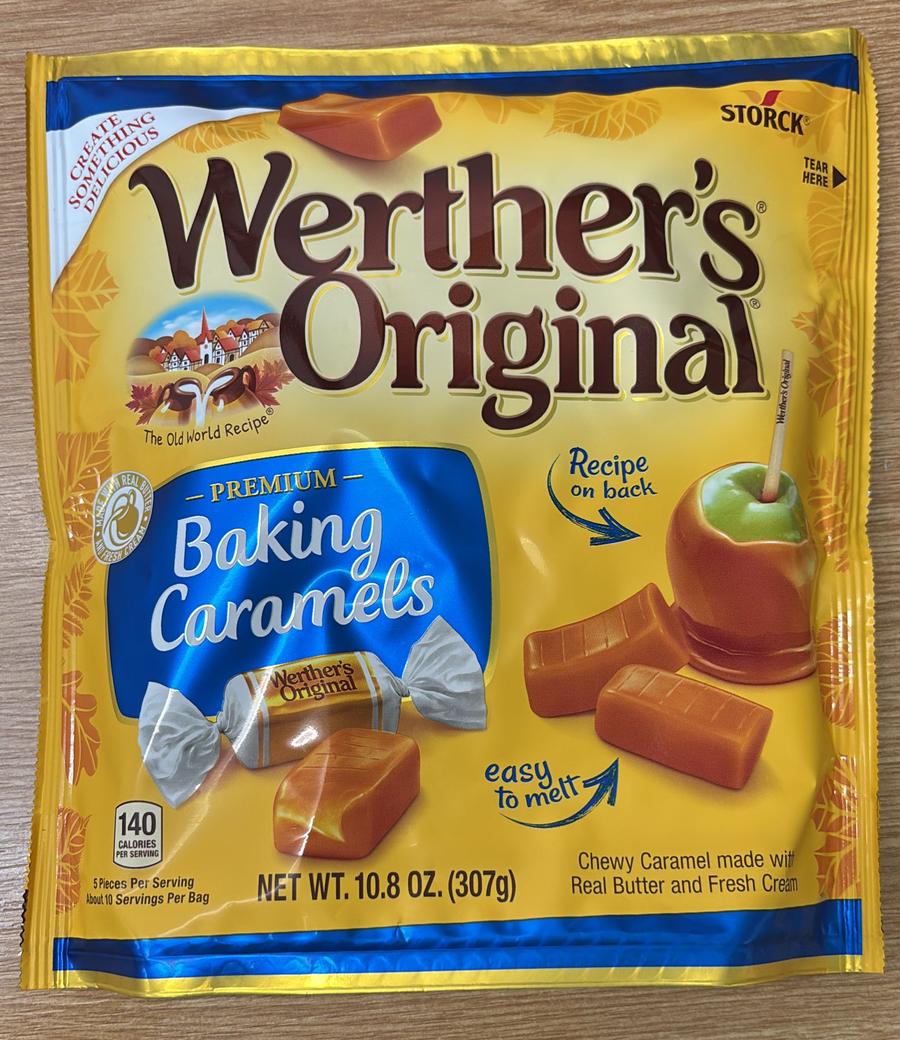 Werther's Original Baking Caramels 306g