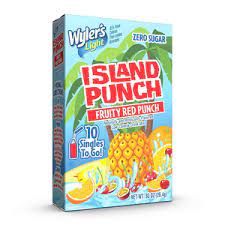 Singles To Go Wyler's Light Fruity Red Punch Drink Mix 26g (10 Sticks)
