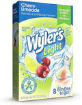 Singles To Go Wyler's Light Cherry Limeade Drink Mix 22.2g (8 Sticks)