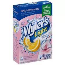 Singles To Go Wyler's Light Lemonade Drink Mix 30.9g (8 Sticks)