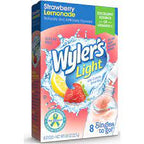 Singles To Go Wyler's Light Strawberry Lemonade Drink Mix 22.7g (8 Sticks)