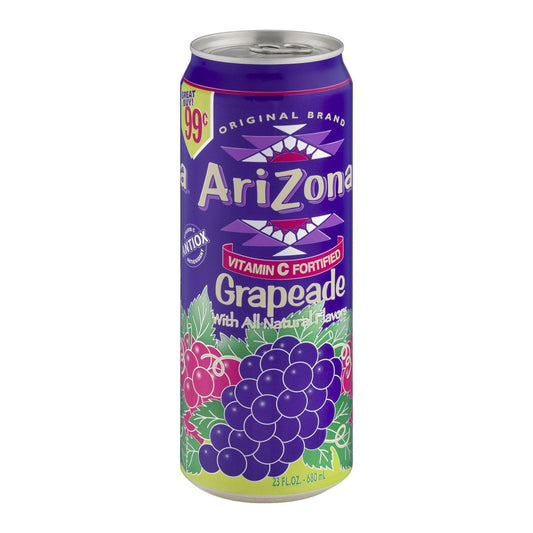 Arizona Grapeade with All Natural Flavour 680ml sold by American Grocer in the UK