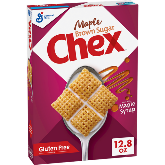 General Mills Maple Brown Sugar Chex Cereal 362g(Best Before Date 01/10/2025)