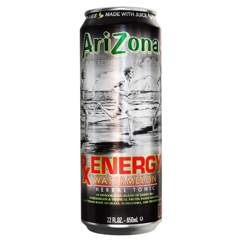 Arizona RX Energy Tea Watermelon 650ml