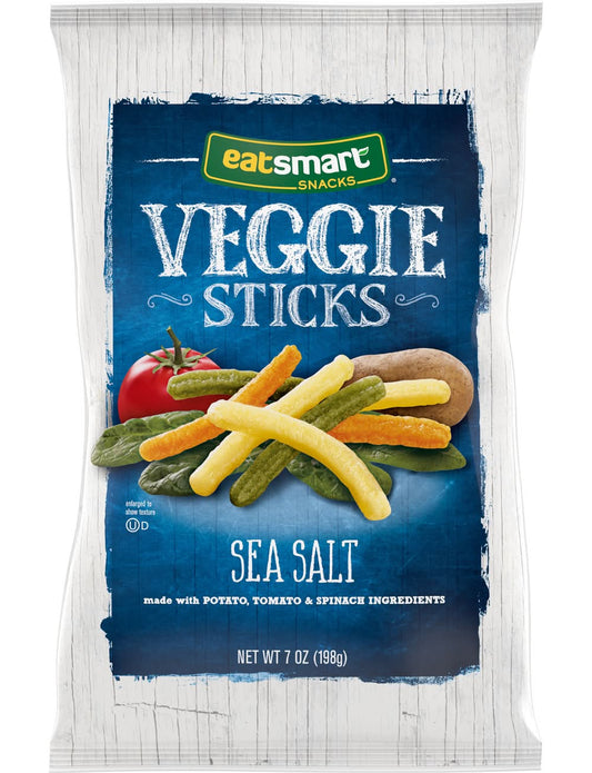 Eatsmart Veggie Sticks Sea Salt 198g (Best Before : 02 May 2026)