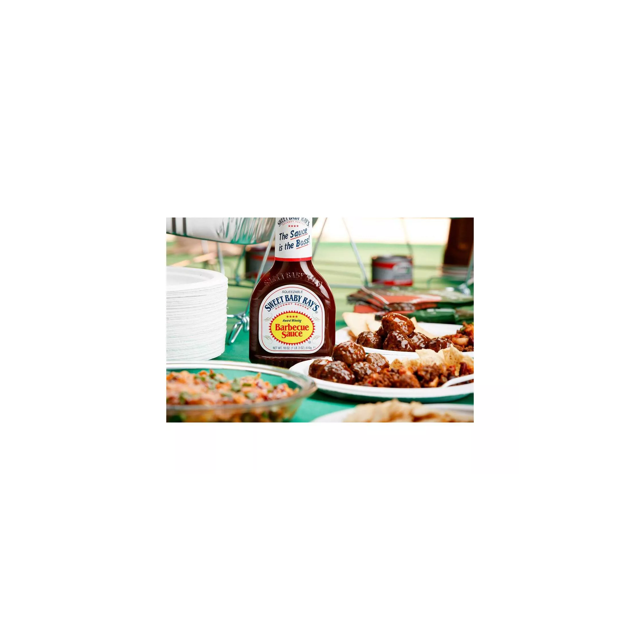 (5 Pack) Sweet Baby Ray's Original Barbecue Sauce 510g (Best Before Date 12/2025)