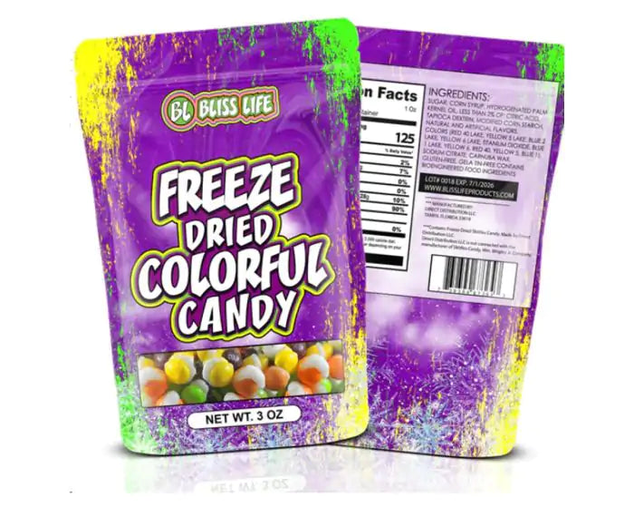 Bliss Life Freeze Dried Candy 85g Pack | Choose Your Flavours
