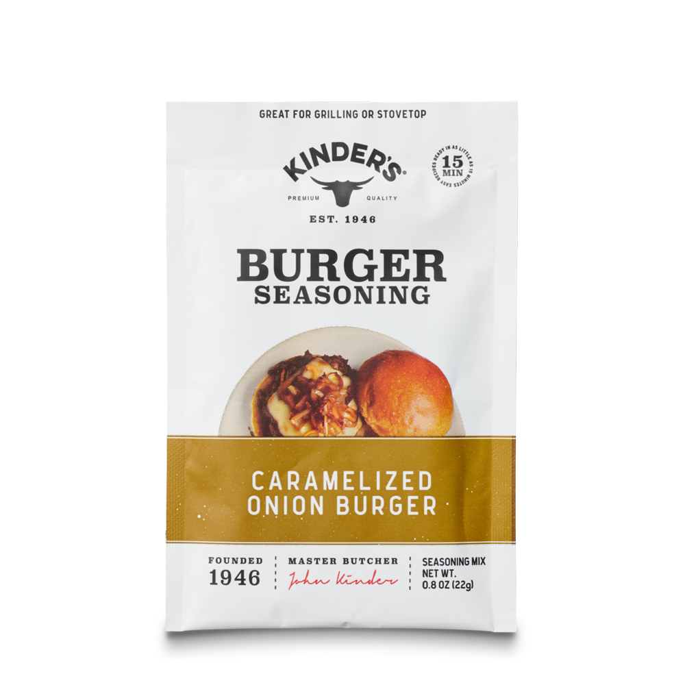 Kinder's Seasoning Caramelized Onion Burger 22g